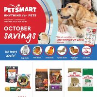 PetSmart - October Savings Flyer