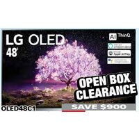 LG 4K Self-Lighting OLED Ai ThinQ TV 48''