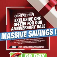 Centre HIFI - Weekly Deals - Massive Savings Flyer