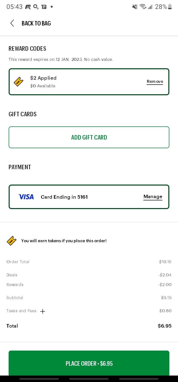 Subway] Subway Mailer / App Coupons valid till February 12th - Page 3 -  RedFlagDeals.com Forums