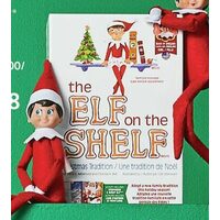 The ELF On The Shelf A Christmas Tradition Book Set