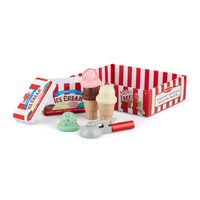 Melissa & Dough Scoop & Stack Ice Cream Cone Play Set