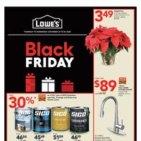 Lowe's - Weekly Deals - Black Friday Sale (ON) Flyer