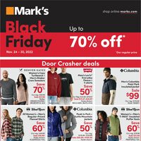 Mark's - Weekly Deals - Black Friday Sale Flyer