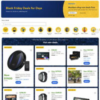 US Black Friday - Walmart U.S. - Black Friday Deals For Days Flyer