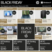 HP - Black Friday Sale Flyer