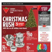 Canadian Tire - Weekly Deals - Christmas Rush (Ajax/Bowmanville/Cambridge/Guelph/Kitchener Area/Oshawa/Pickering/Winkler/Moose Jaw/Grande Prairie/Medicine Hat) Flyer