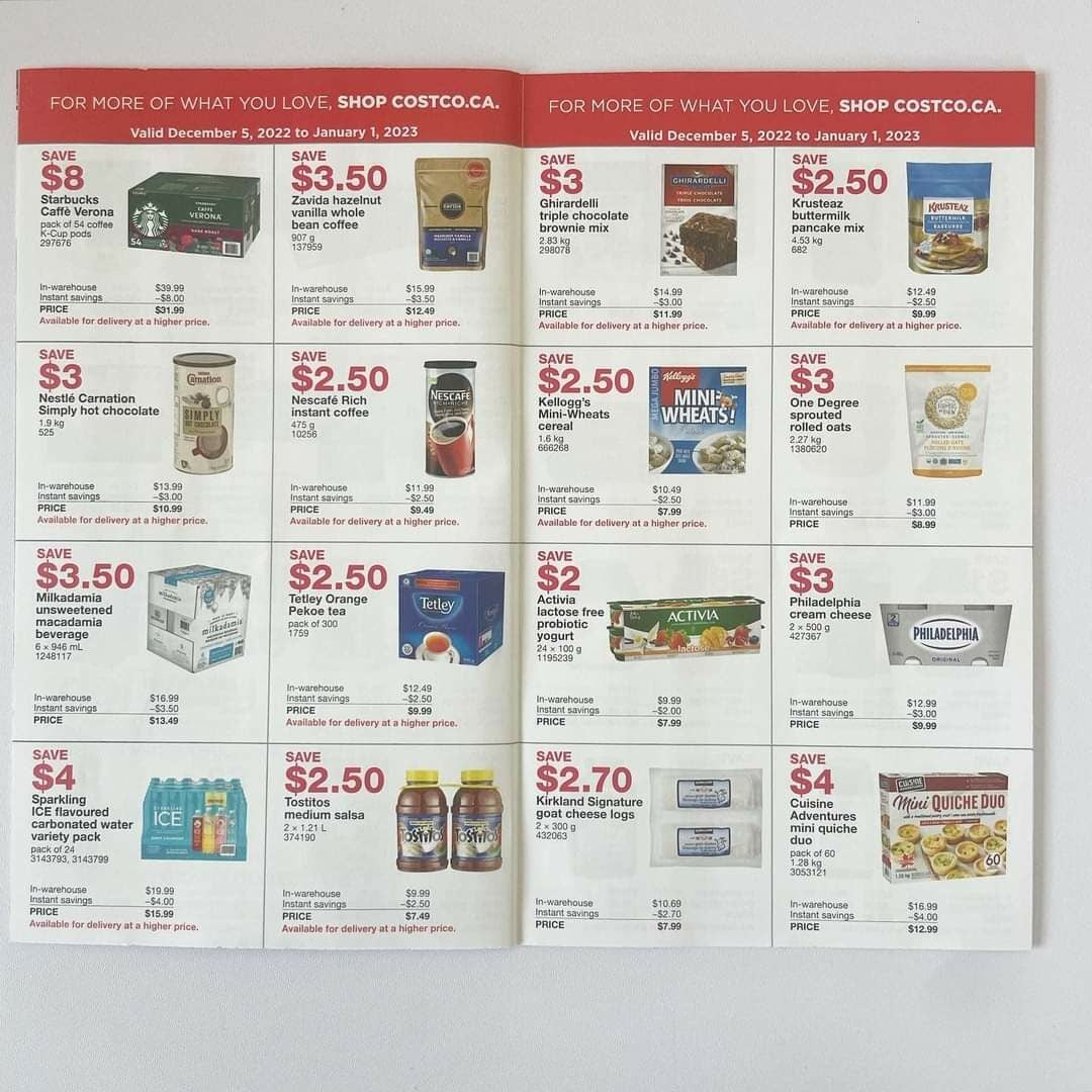 [Costco] Costco Members Saving Flyer (December 5 January 1, 2023) Forums