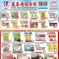 Tone Tai Supermarket - Weekly Specials Flyer