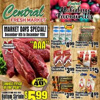 Central Fresh Market - Weekly Specials Flyer