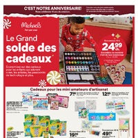 Michaels - Weekly Deals - The Great Big Gift Sale (QC) Flyer