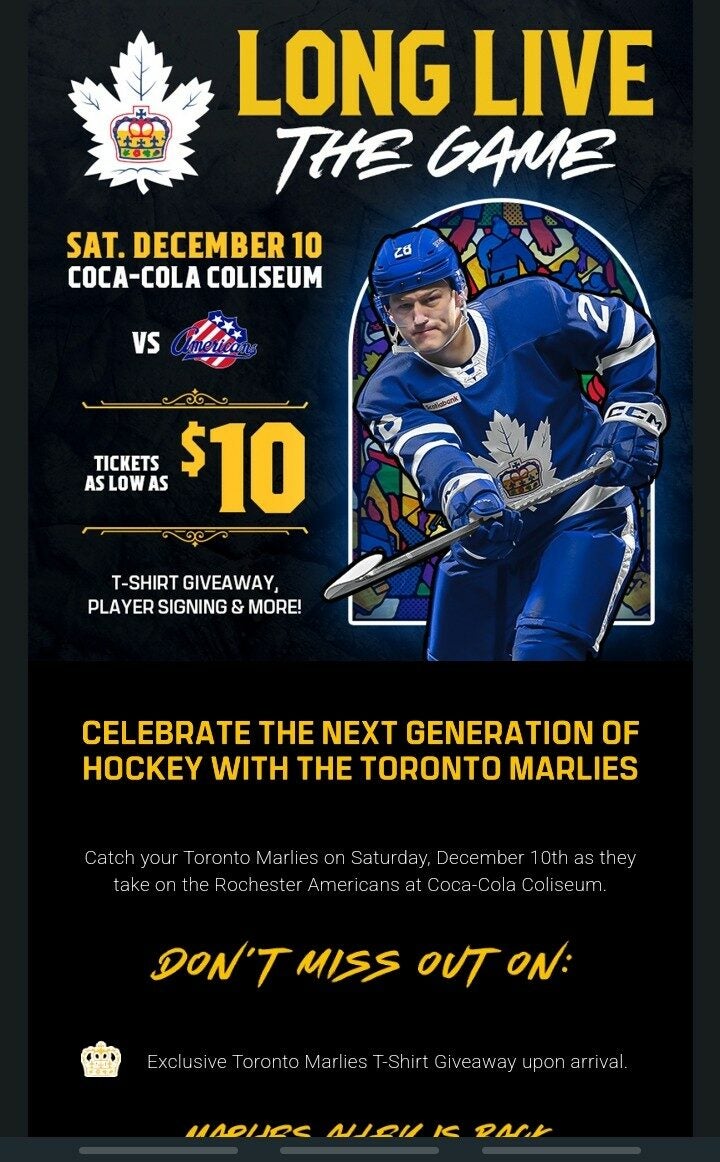 Toronto Marlies Toronto - Dec 10