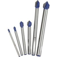 Power Fist 6 Pc Glass And Tile Drill Set 
