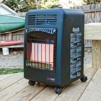 Heatstar 6,000 To 18,000 BTU Radian Propane Cabinet Heater 