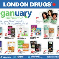 London Drugs - Veganuary Flyer