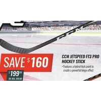 CCM Jetspeed FT3 Pro Hockey Stick - SR