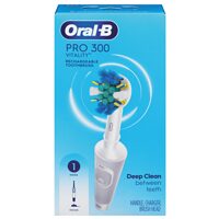 Oral-B Pro 300 Toothbrush, Refill Heads or Crest 3d Whitestrips
