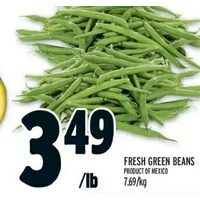 Fresh Green Beans 