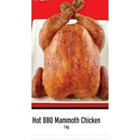 Hot BBQ Mammoth Chicken