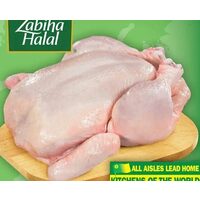 Zabiha Halal Whole Chicken