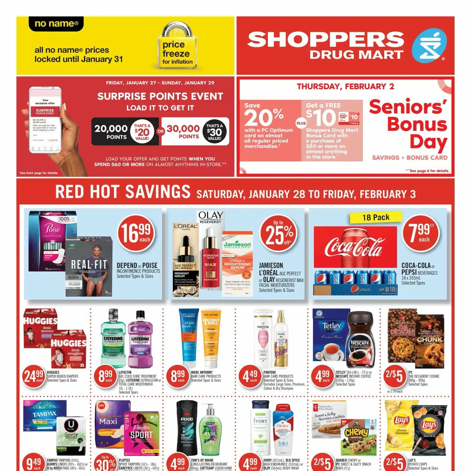 Shoppers Drug Mart Weekly Flyer - Weekly Savings (ON) - Jan 28