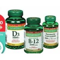 Nature's Bounty Vitamins, Minerals Or Supplements 