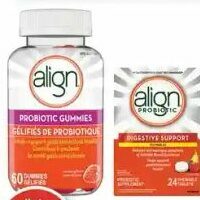 Align Probiotic Chewable Tablets, Gummies or Capsules