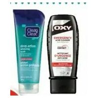 Clean & Clear, Oxy Acne Cleansers or Products