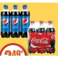 Coca-Cola or Pepsi Beverages