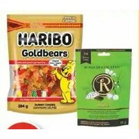 Haribo Goldbear or Ross No Sugar Added Mini Chocolates