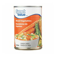 Great Value Canned Vegetables 