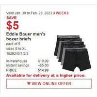 Eddie Bauer Men's Boxer Briefs