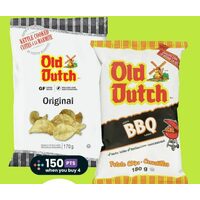 Old Dutch Potato Chips, Ridgies Or Kettle Chips