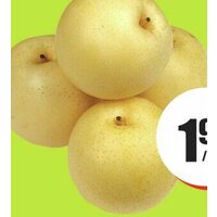 Yellow Or Brown Asian Pears