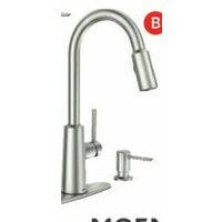 Moen Nori Pull-Down Kitchen Faucet - Stainless Steel Finish