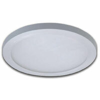 Halo Smd 4" White Round Integrated Led Recessed Surface Mount Trim