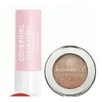 Annabelle Chrome Eyeshadow, Covergirl Clean Fresh Lip Balm Or Rimmel London Lasting Finish Matte Lipstick