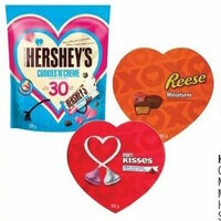 Hershey's Cookies 'N' Creme Mini Bars, Reese Miniatures Or Kisses Hearts