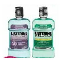 Listerine Ultraclean Or Total Care Mouthwash