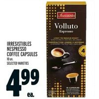 Irresistibles Nespresso Coffee Capsules