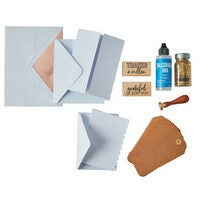 Paper Crafting Stationery, Stamps, Glitter & Ink Supplies