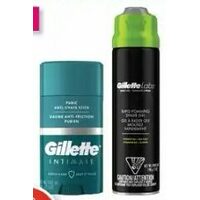 Gillette Intimate Shave Cream, Intimate Pubic Anti-Chafe Stick or Labs Rapid Foaming Shave Gel