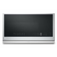 LG 2.1-Cu. Ft. Stainless Steel Over-the-Range Microwave With Extendavent
