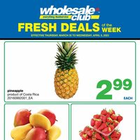 Wholesale Club - Fresh Deals of The Week (NB/NS/NL) Flyer