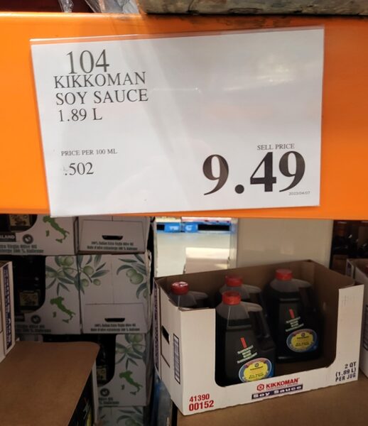 [Amazon.ca] Kikkoman Soy Sauce 1200 ml 9.91 Forums
