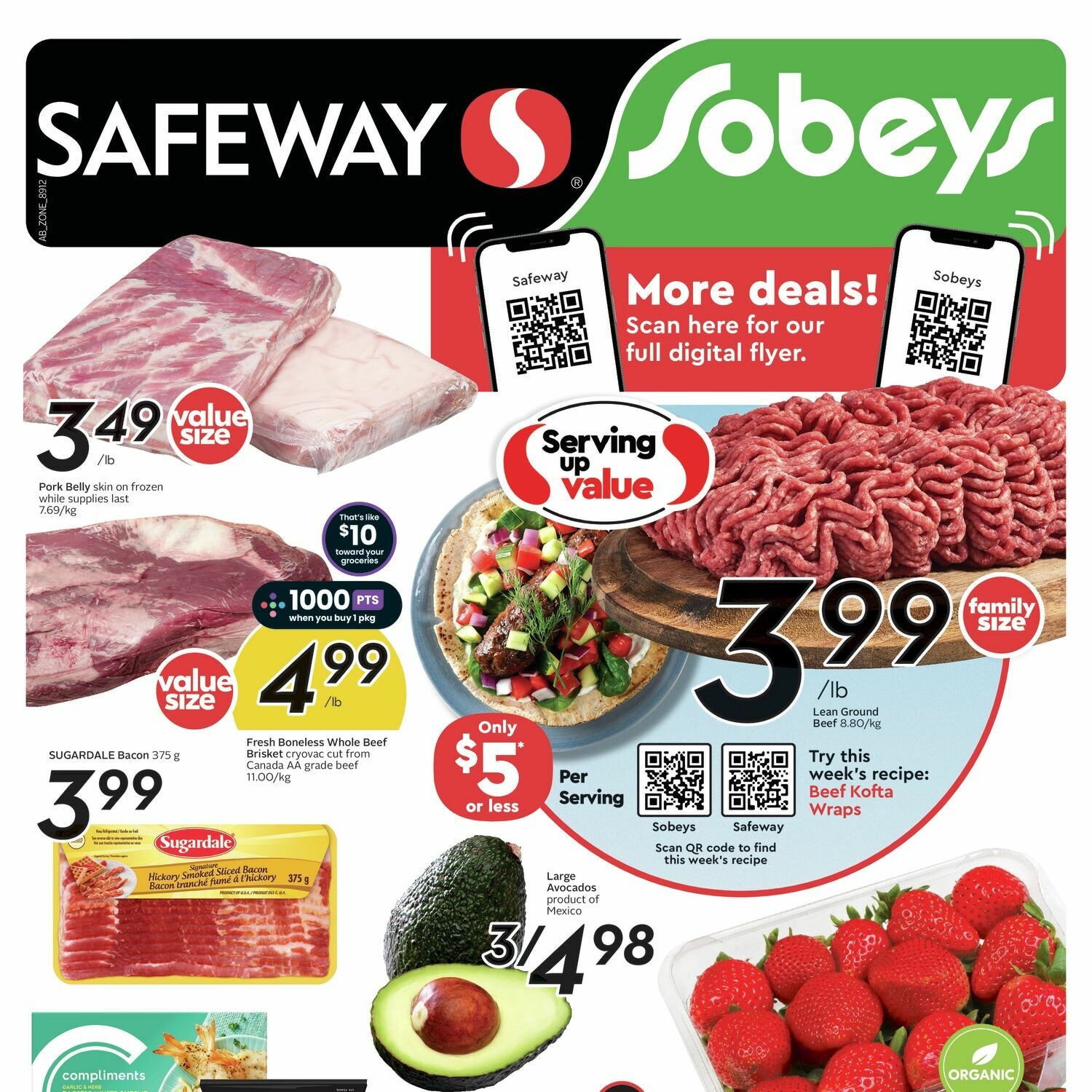 Safeway Weekly Flyer - 2425 34 Ave. SW Store Only - Grand Re-Opening ...