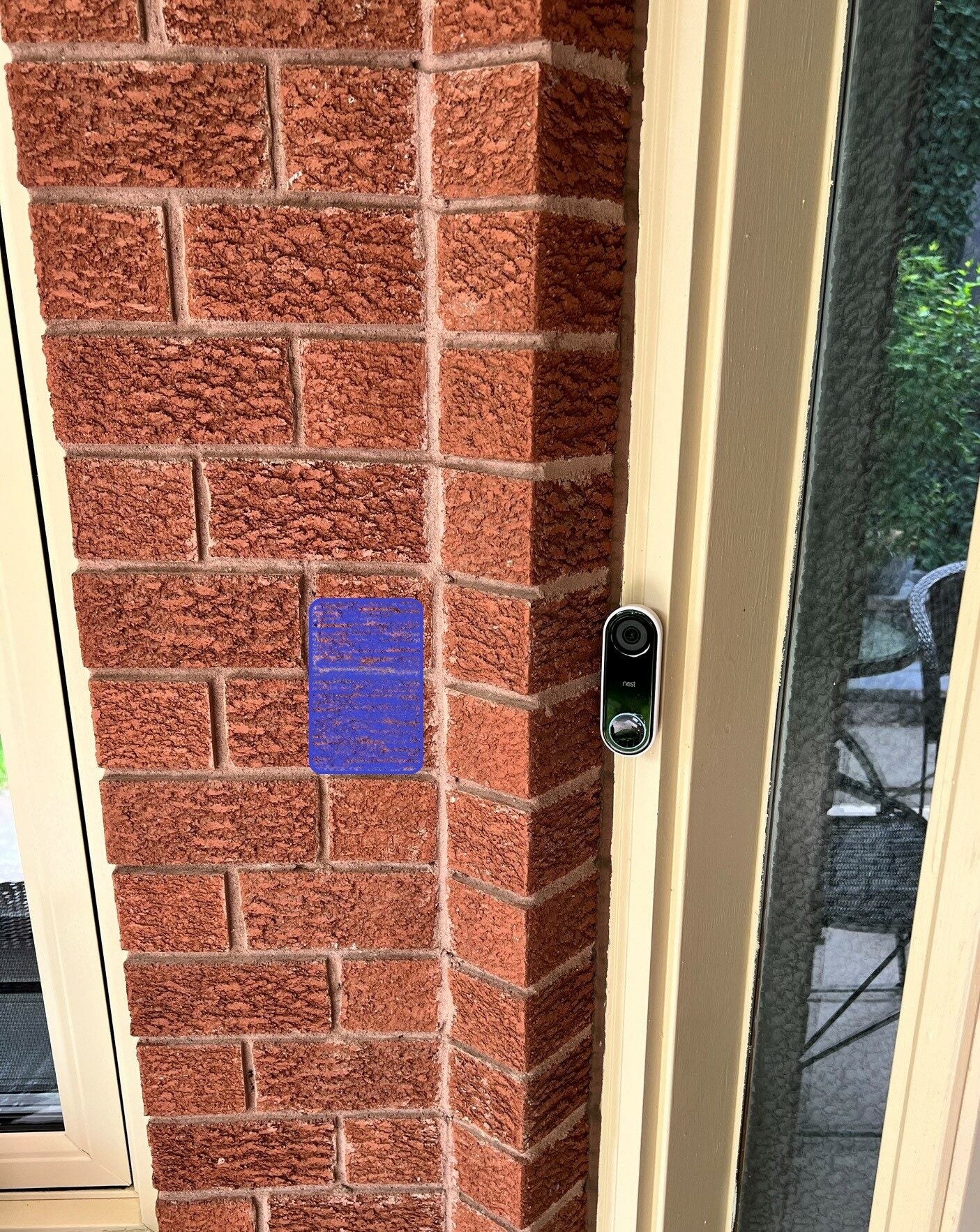 install ring doorbell on brick molding