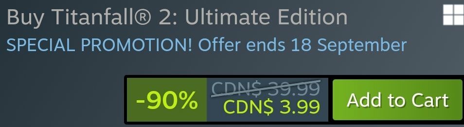 It's alive (again): after Titanfall 2 received a 90% discount on Steam, the  online peak reached 14,000 gamers