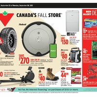 Canadian Tire - Weekly Deals - Canada's Fall Store (NB) Flyer