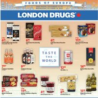 London Drugs - Foods of Europe Flyer